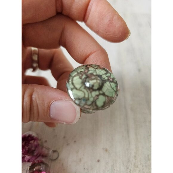 Vintage mini glass mercury bell ornament AS IS Xmas tree - Picture 11 of 12